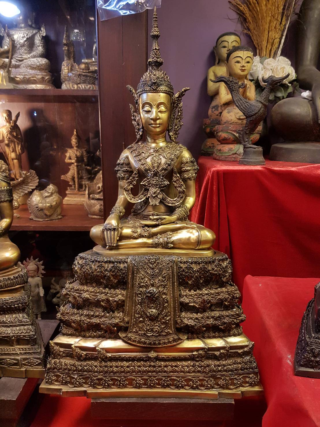 รูปหล่อพระฝาง หน้าตัก 9 นิ้ว ปี 2539