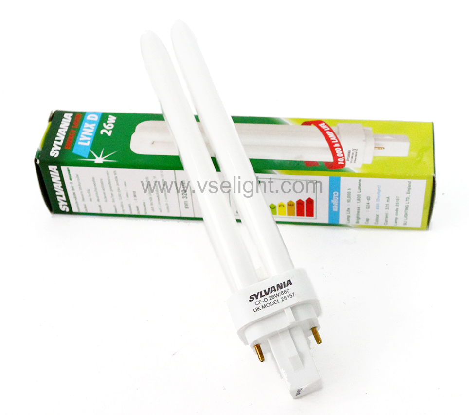 หลอดตะเกียบ 26W Sylvania LYNX D