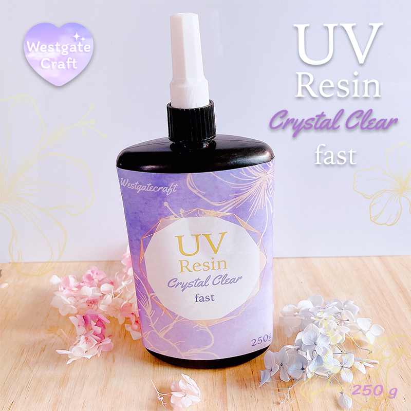 UV Resin Crystal Clear Fast 250g ใสมาก แห้งเร็ว