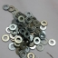 แหวนรองน็อตเหรียญอีแปะเรียณอีแปะรู3mm 1ถุงมี40ตัว