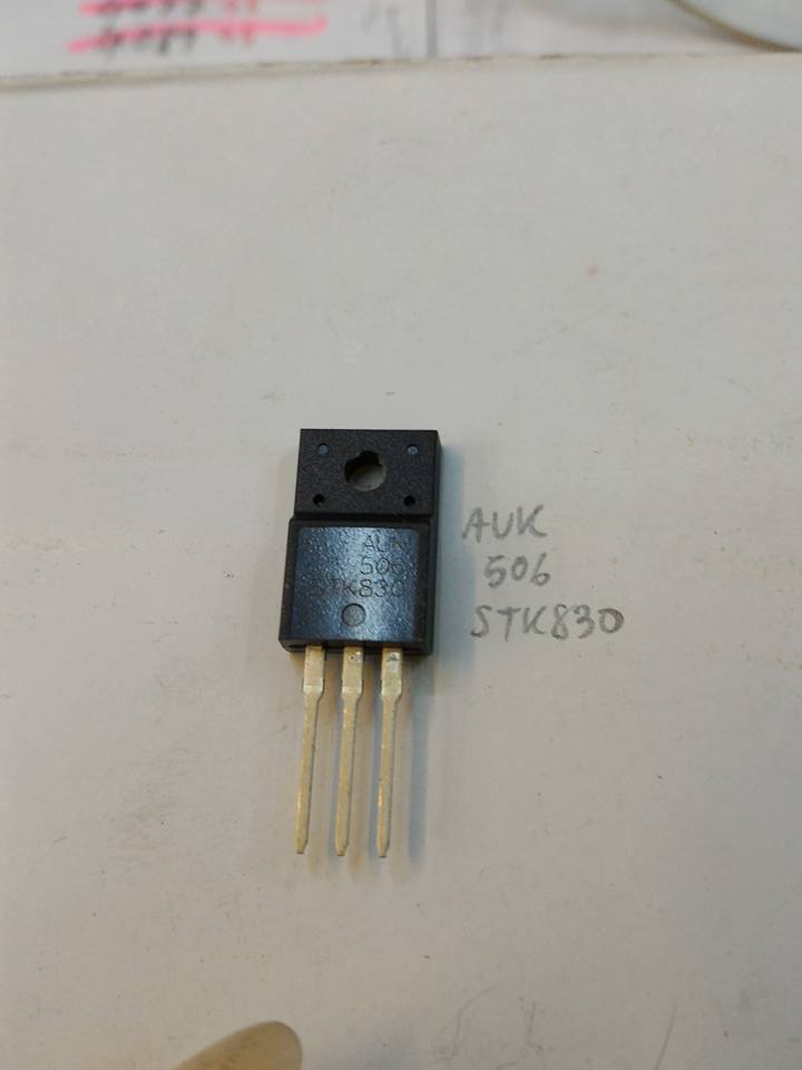 AUK STK830ตัวถังTO-220Fหลังดำ