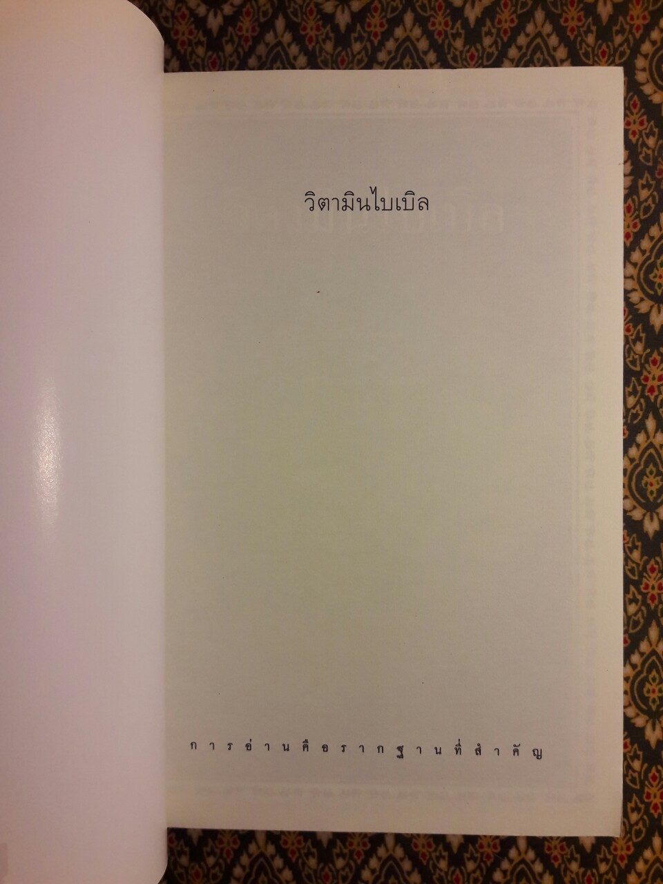วิตามินไบเบิล Vitaminbible