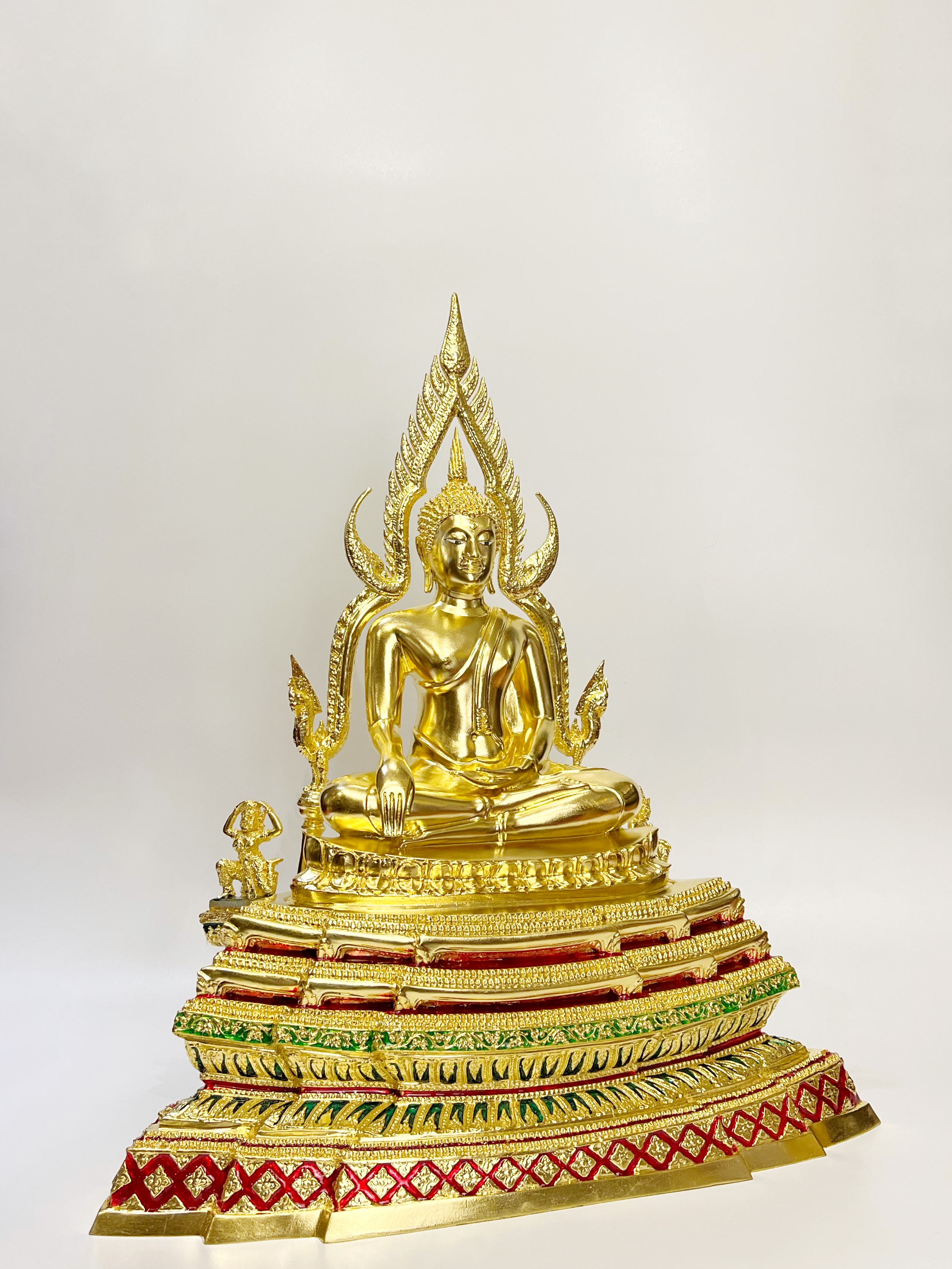 รูปหล่อพระพุทธชินราช ฐานสูง หน้าตัก 9 นิ้ว