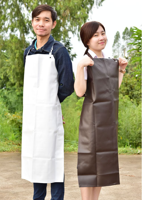 ผ้ากันเปื้อน PVC เต็มตัว