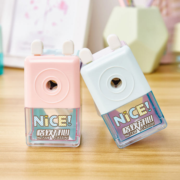 MUISUNGSHOP ที่เหลาดินสอแบบหมุน กบเหลาดินสอ Pencil Sharpene