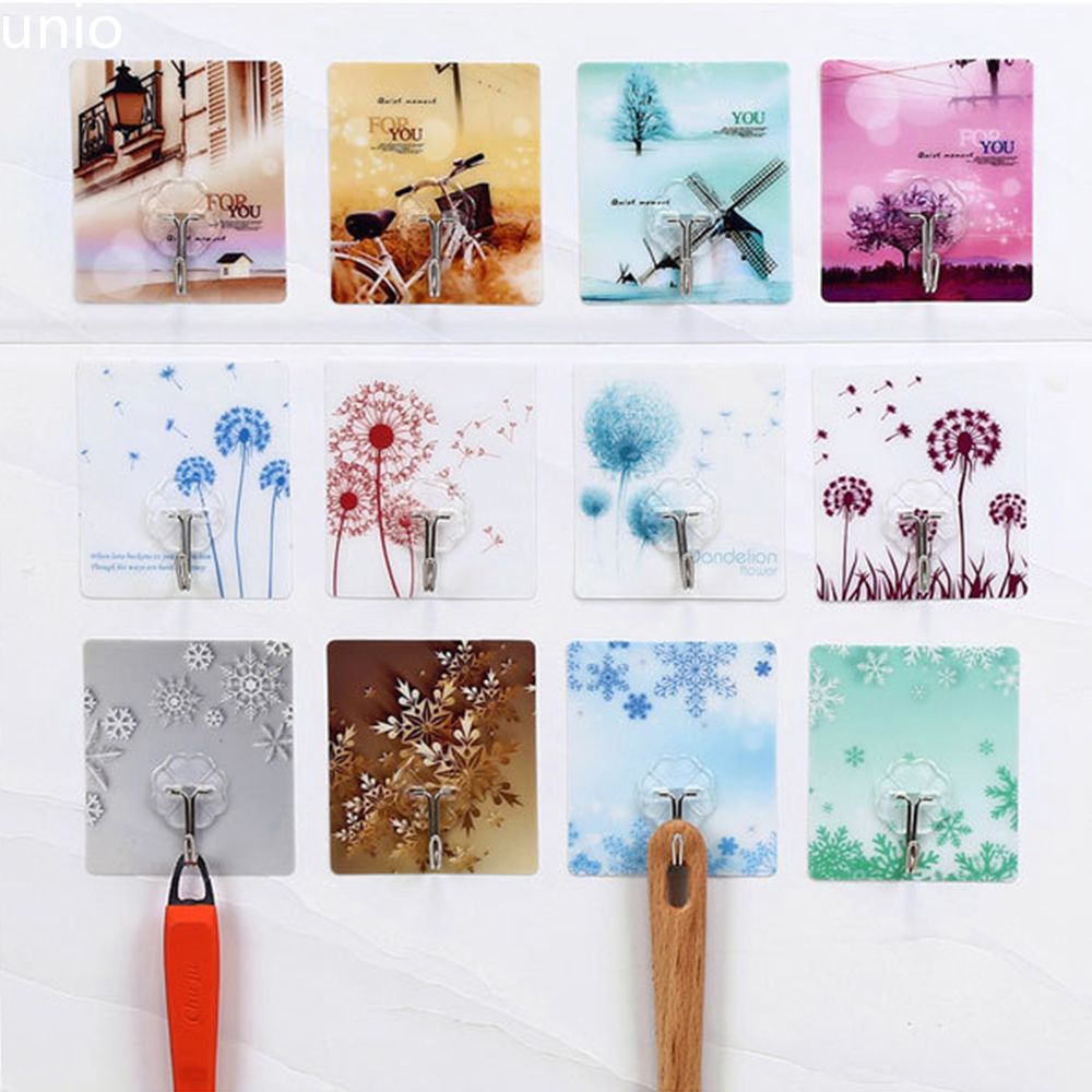 MUISUNGSHOP (10 ชิ้น) T-HOOK-CARTOON ตะขอลายการ์ตูน สำหรับแขวนตกแต่งห้อง ไม่ต้องตอก ทุุบ เจาะ ทำร้ายผนัง เป็นชนิดกาวยึดติดผนัง