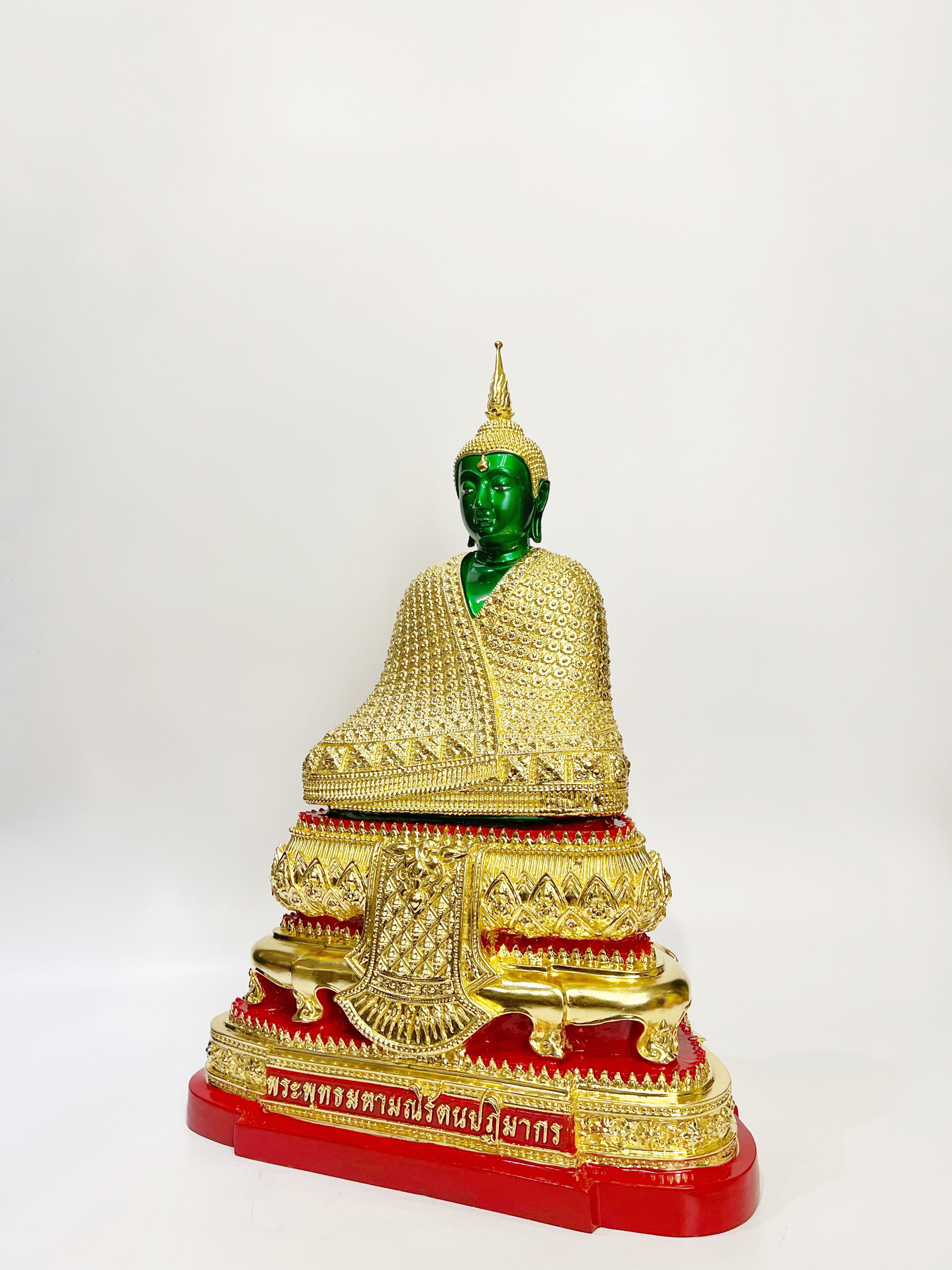 รูปหล่อพระแก้วมรกต สามฤดู หน้าตัก 9 นิ้ว พิธี วัดพระแก้ว จ.เชียงราย พ.ศ.2563