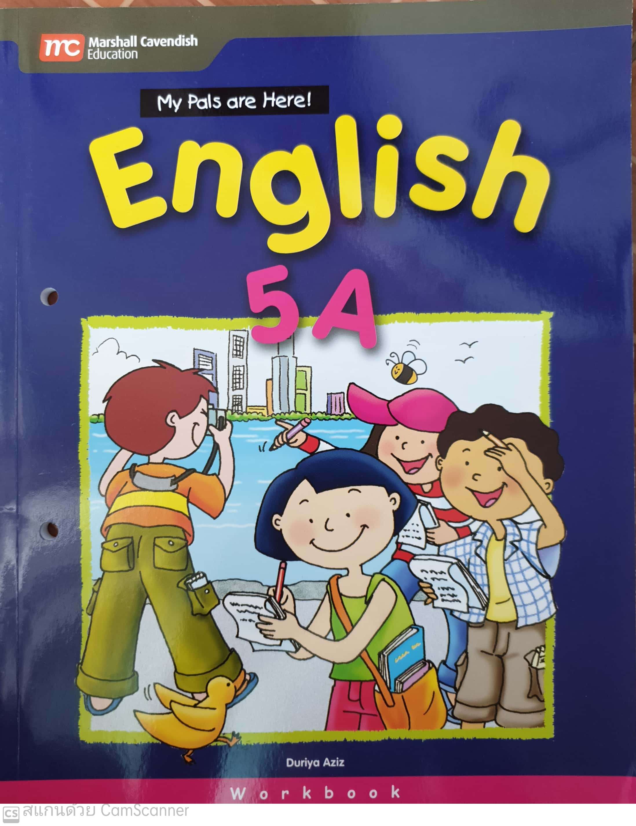 แบบเรียนฝึกหัดภาษาอังกฤษ ป.5 MPH English Workbook 5A