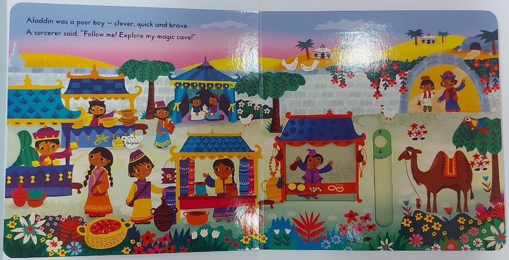 หนังสือภาษาอังกฤษสำหรับเด็ก Push Pull Slide Board Book ของสำนักพิมพ์ Campbell ชุด First Stories