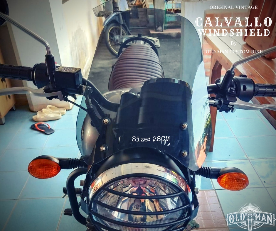 ชิวหน้า ไฟกลม Cavallo 28 ซม.