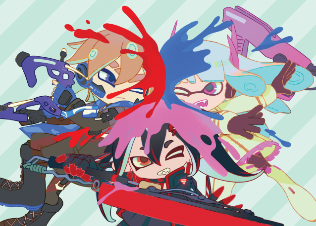 Gray Raven x Splatoon