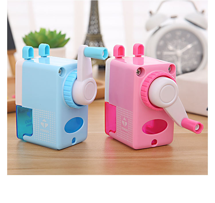 MUISUNGSHOP ที่เหลาดินสอแบบหมุน กบเหลาดินสอ Pencil Sharpener
