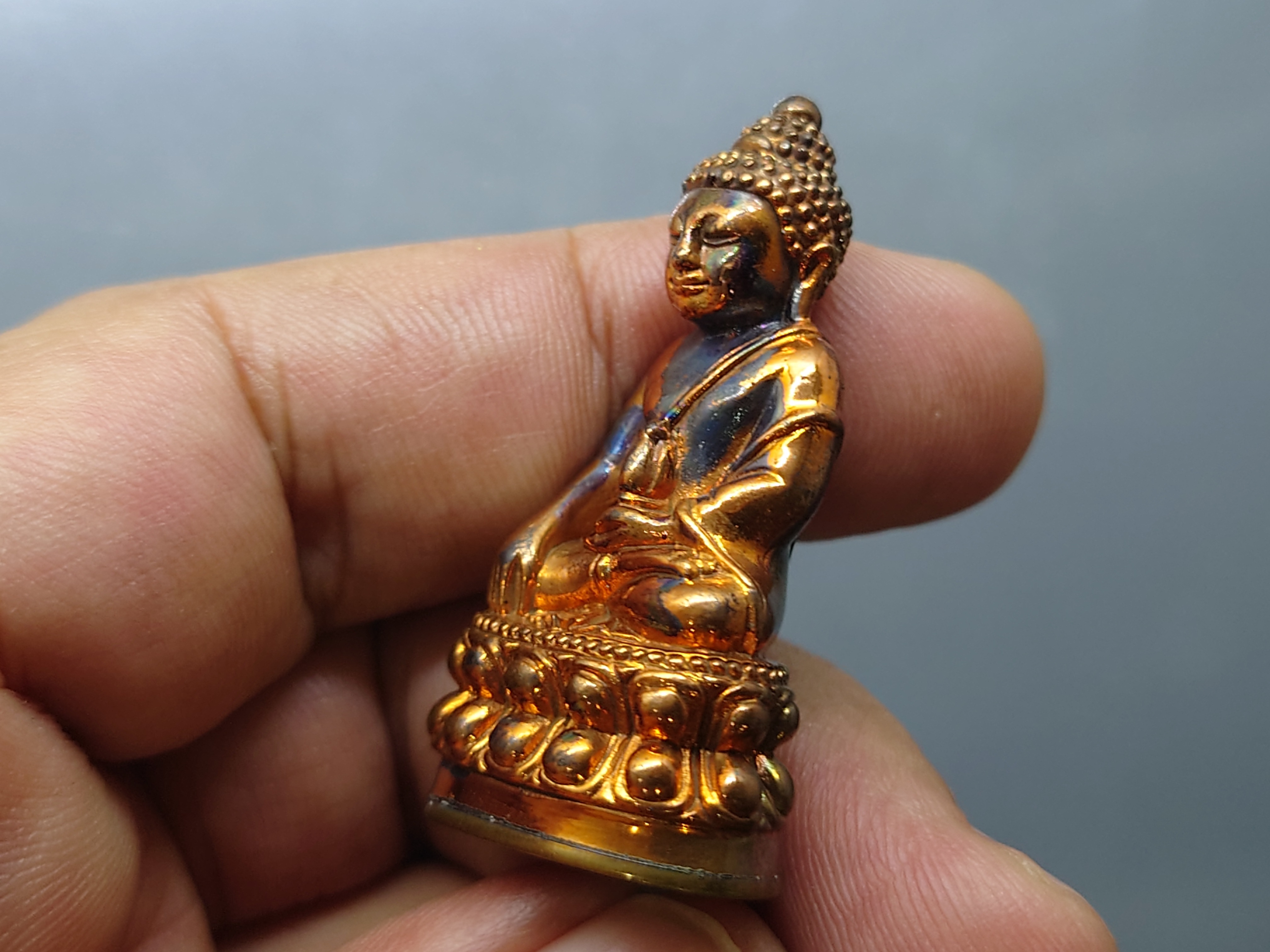 พระกริ่งสิทธัตโถ เนื้อชนวน รุ่นอายุวัฒนมงคล ๘๘ พระธรรมวราลังการ (ชลอ กิตติสาโร) เจ้าอาวาสวัดเพชรวราราม จ.เพชรบูรณ์ ปี2560 ตลับเดิม