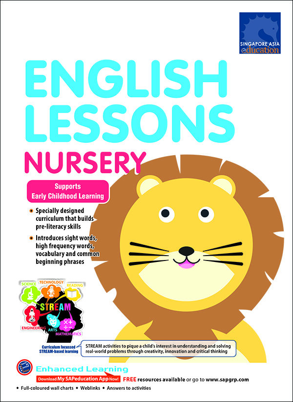 แบบฝึกหัดภาษาอังกฤษระดับอนุบาล English Lessons Nursery