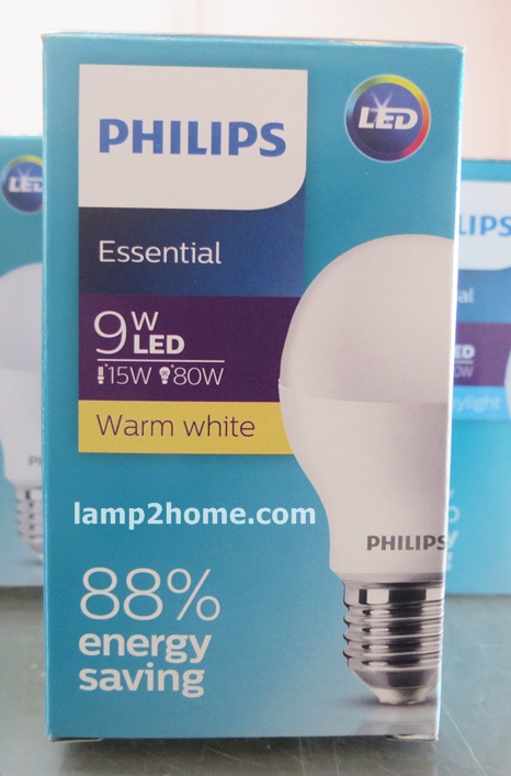 หลอด Bulb LED ยี่ห้อฟิลิป รุ่น ESS (แสงขาว/แสงเหลือง)