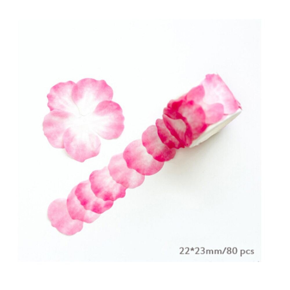 MUISUNGSHOP Washitape เทปลายดอกไม้ ตกแต่งการ์ด เทปการ์ตูน สำหรับตกแต่ง DIY มาส์กกิ้งเทป