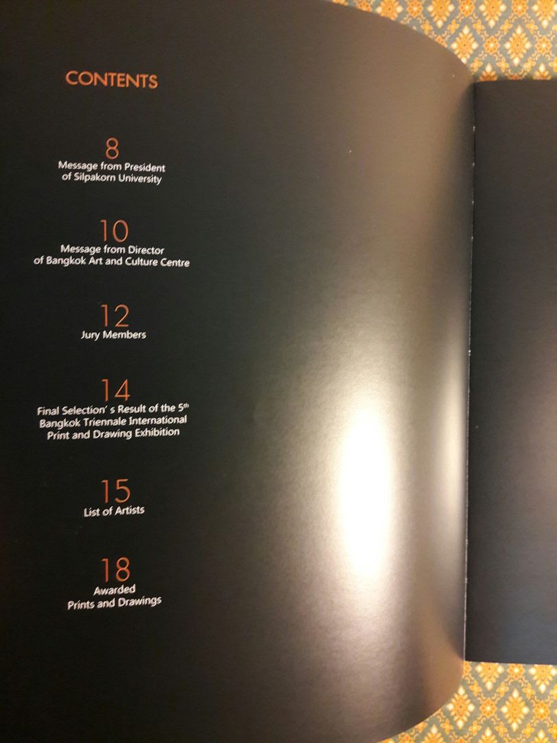 การแสดงภาพพิมพ์และวาดเส้นนานาชาติ ครั้งที่ 5 The 5th Bangkok Triennale International Print and Drawing Exhibition