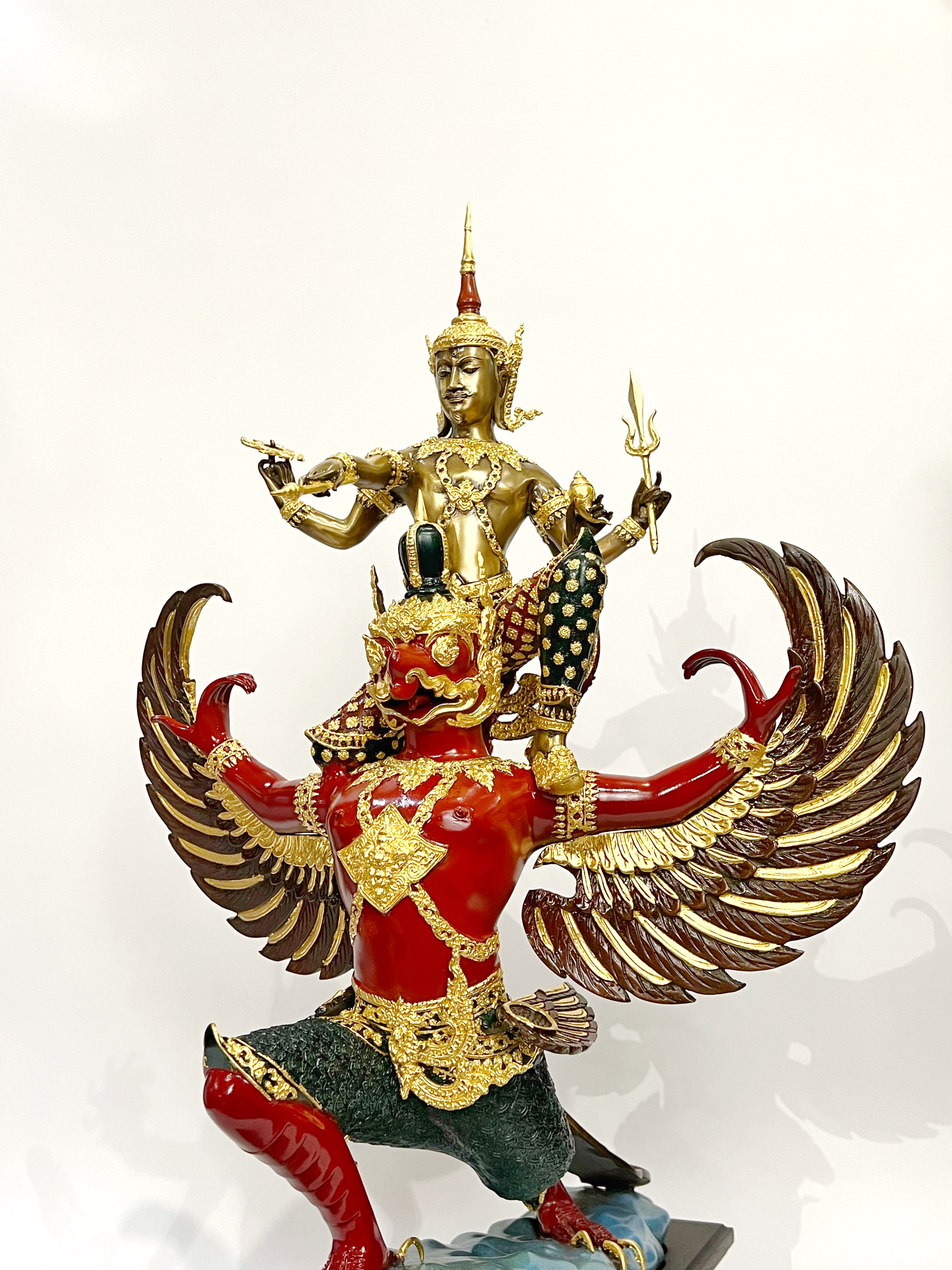 พระนารายณ์ทรงครุฑ หน้าตัก 9 นิ้ว