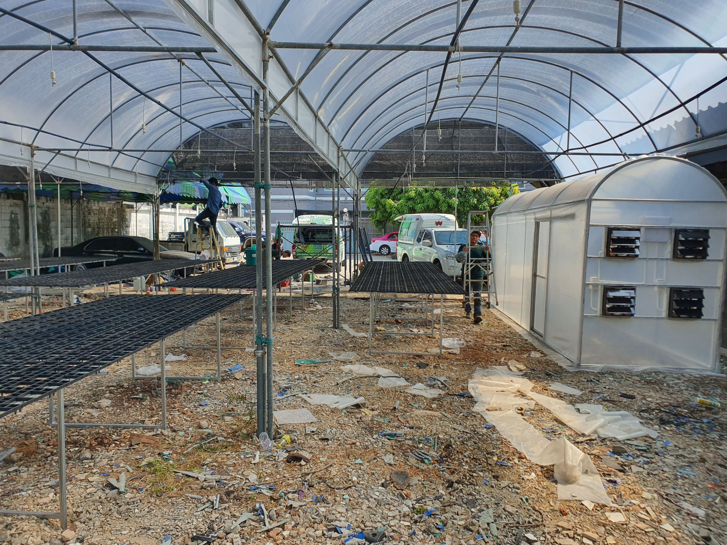 พลาสติกคลุมโรงเรือน (UV Protect Clear Film) ความหนา 200 ไมคอน