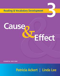 Cause Effect: Reading and Vocabulary Development Book 3 ISBN 9781413004472