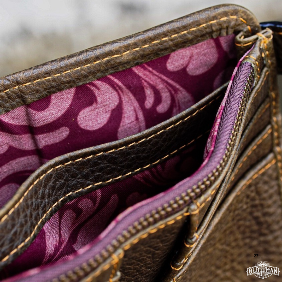 Ledger wallet หนังวัวล้วน