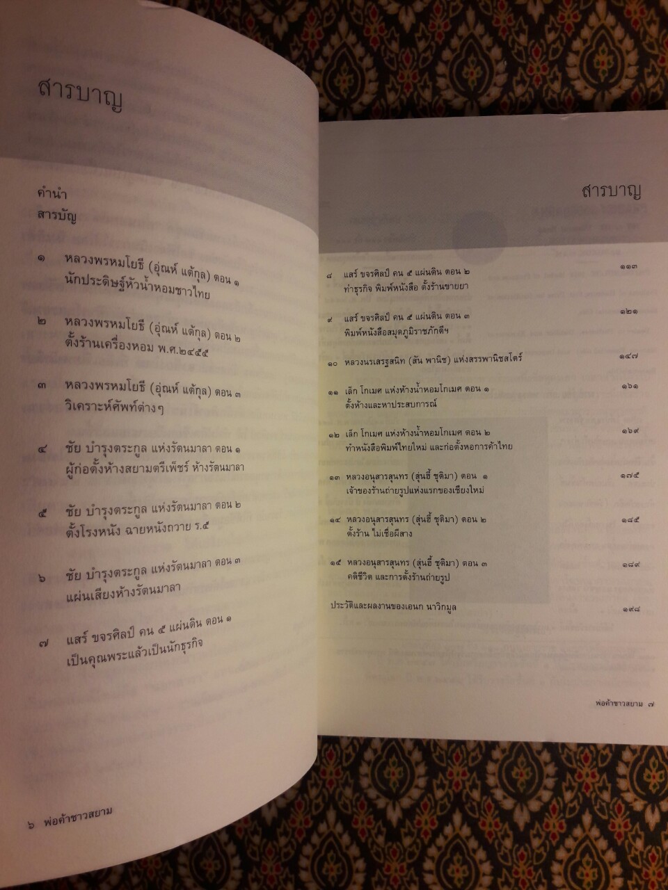 พ่อค้าชาวสยาม Siamese Treders