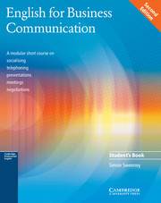 English for Business Communication Student's book 2ed ISBN 9780521754491