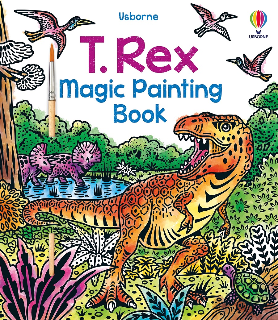 MAGIC PAINTING BOOK: T.REX