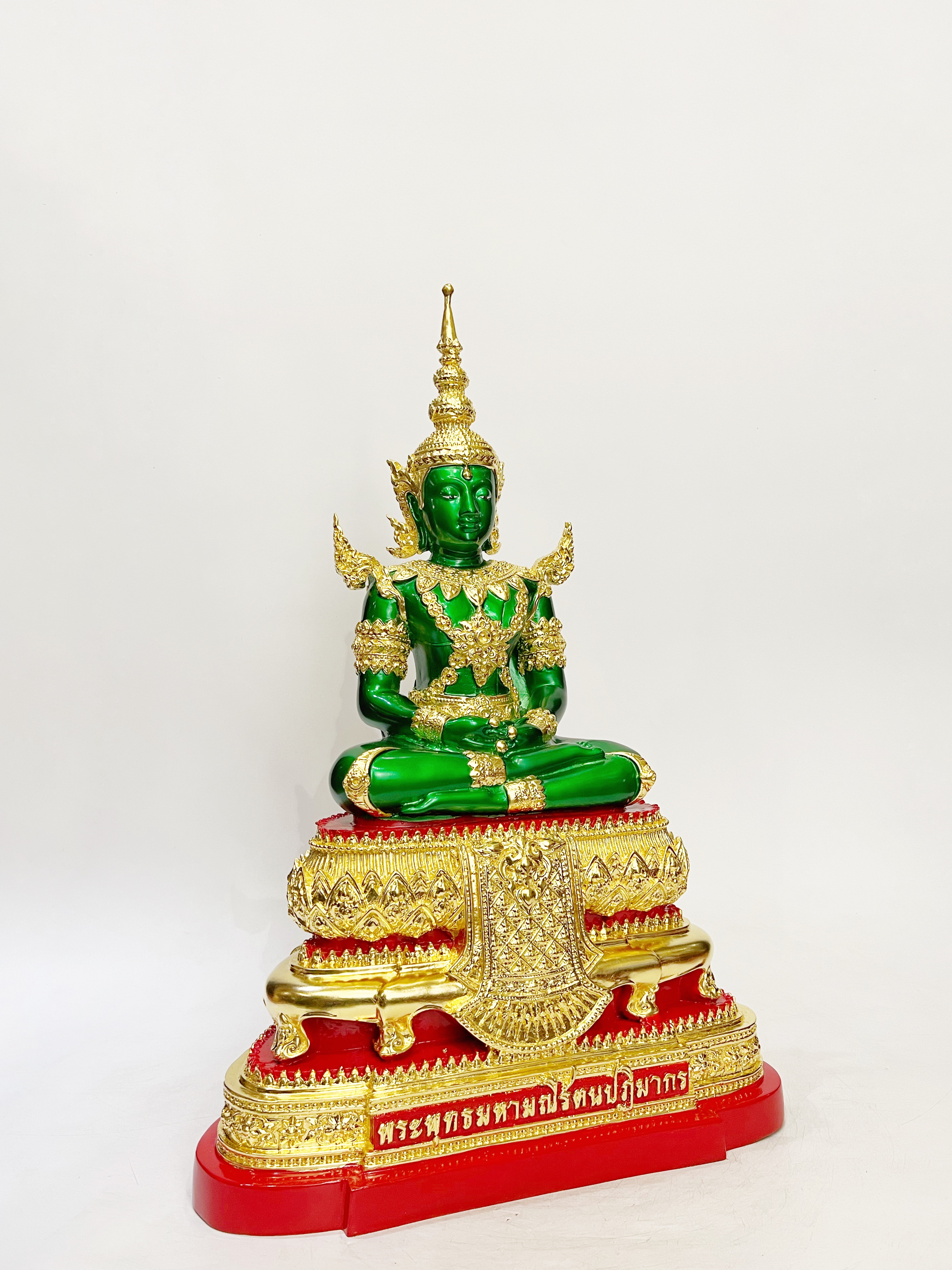 รูปหล่อพระแก้วมรกต สามฤดู หน้าตัก 9 นิ้ว พิธี วัดพระแก้ว จ.เชียงราย พ.ศ.2563