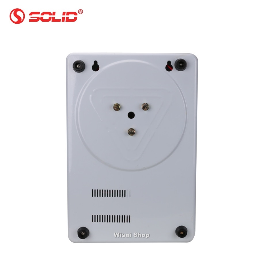 SOLID เครื่องปรับแรงดันไฟฟ้าอัตโนมัติ แบบติดผนัง Wall Type Automatic Voltage Stabilizer / Regulator 220 VAC ขนาด 3KVA / 5KVA / 15KVA รุ่น TSD-3KVA / TSD-5KVA/ TSD-15KVA