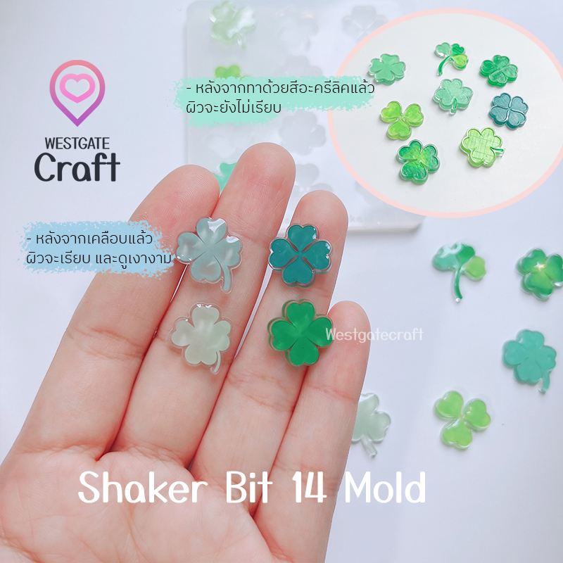 แม่พิมพ์เรซิ่น Shaker Bit 14 Mold