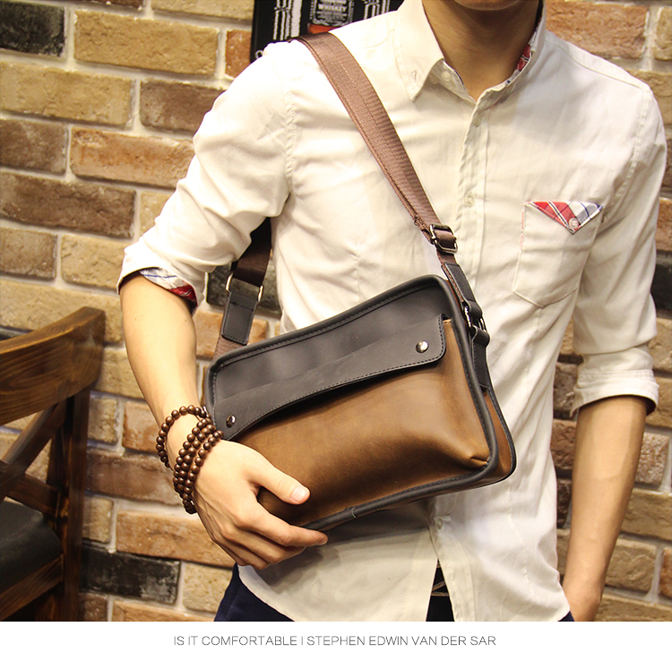 กระเป๋าสะพายข้างผู้ชาย รหัส A001