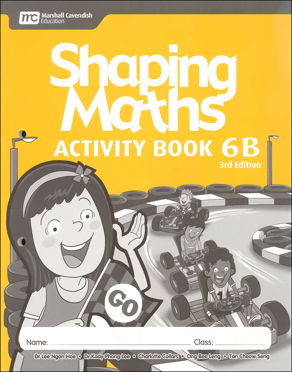 หนังสือแบบฝึกหัดคณิตศาสตร์ ป.6 Shaping Maths Activitybook 6B (3rd Edition)