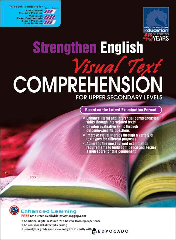Strengthen English Visual Text Comprehension for Upper Secondary Levels แบบฝึกหัดภาษาอังกฤษระดับมัธยมปลาย