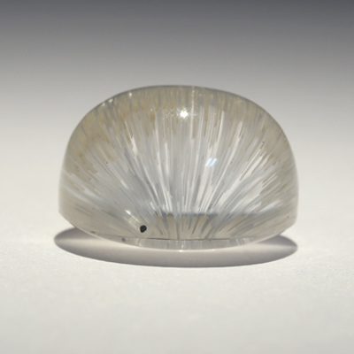 **ขายแล้ว**โทปาสตาแมว (Cat's eye Topaz) 13.04 กะรัต ตาแมวไหมสีเงิน หายาก