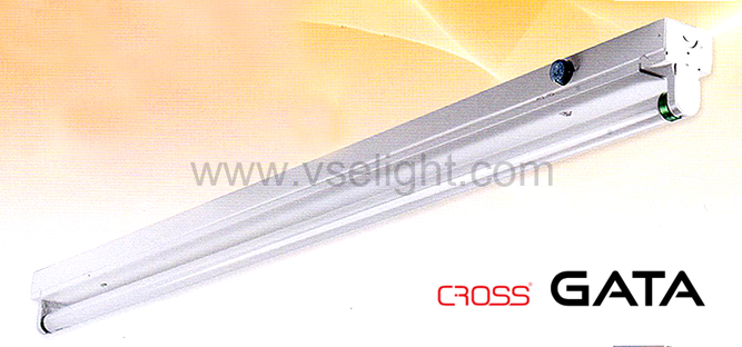 ชุดรางนีออนสำเร็จรูป GATA Cross set - พร้อมหลอดขั้วเขียว Super Philips