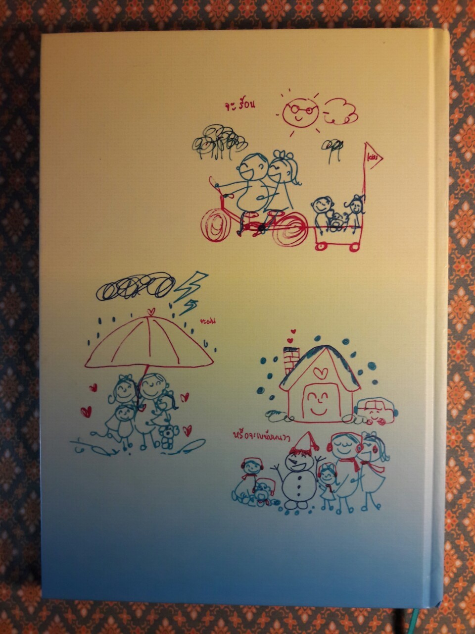 สมุดบันทึกแห่งความสุขและการ์ดภาพวาดฝีพระหัตถ์ รัชกาลที่ 10 พ.ศ.2560