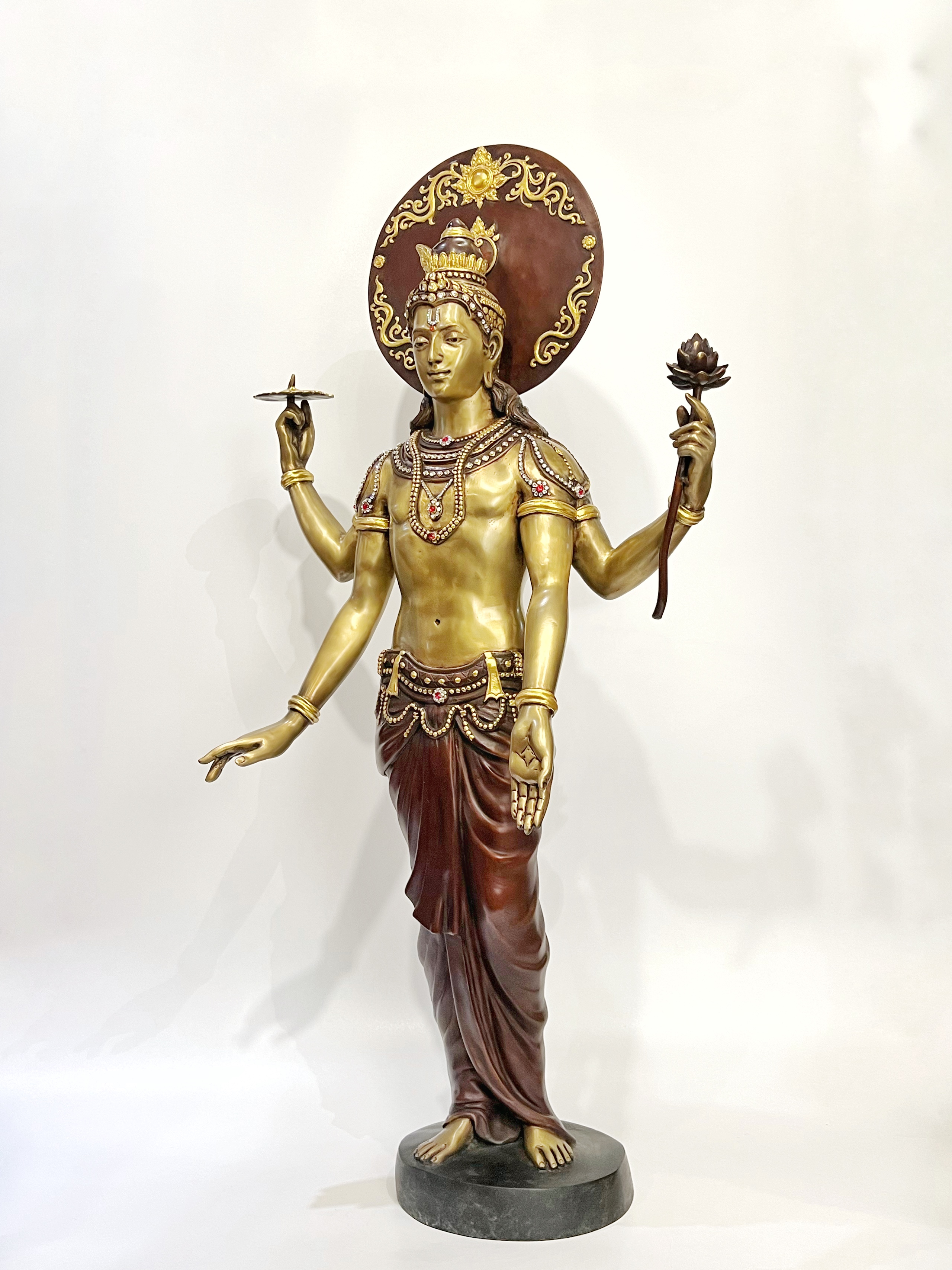รูปหล่อ พระนารายณ์ หน้าตัก 16 นิ้ว
