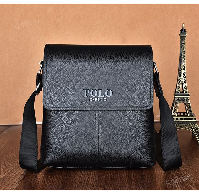 กระเป๋าสะพายข้างผู้ชาย กระเป๋าผู้ชาย POLO ของแท้100% ใส่ไปทำงาน ใส่ไปเที่ยว POLO-18