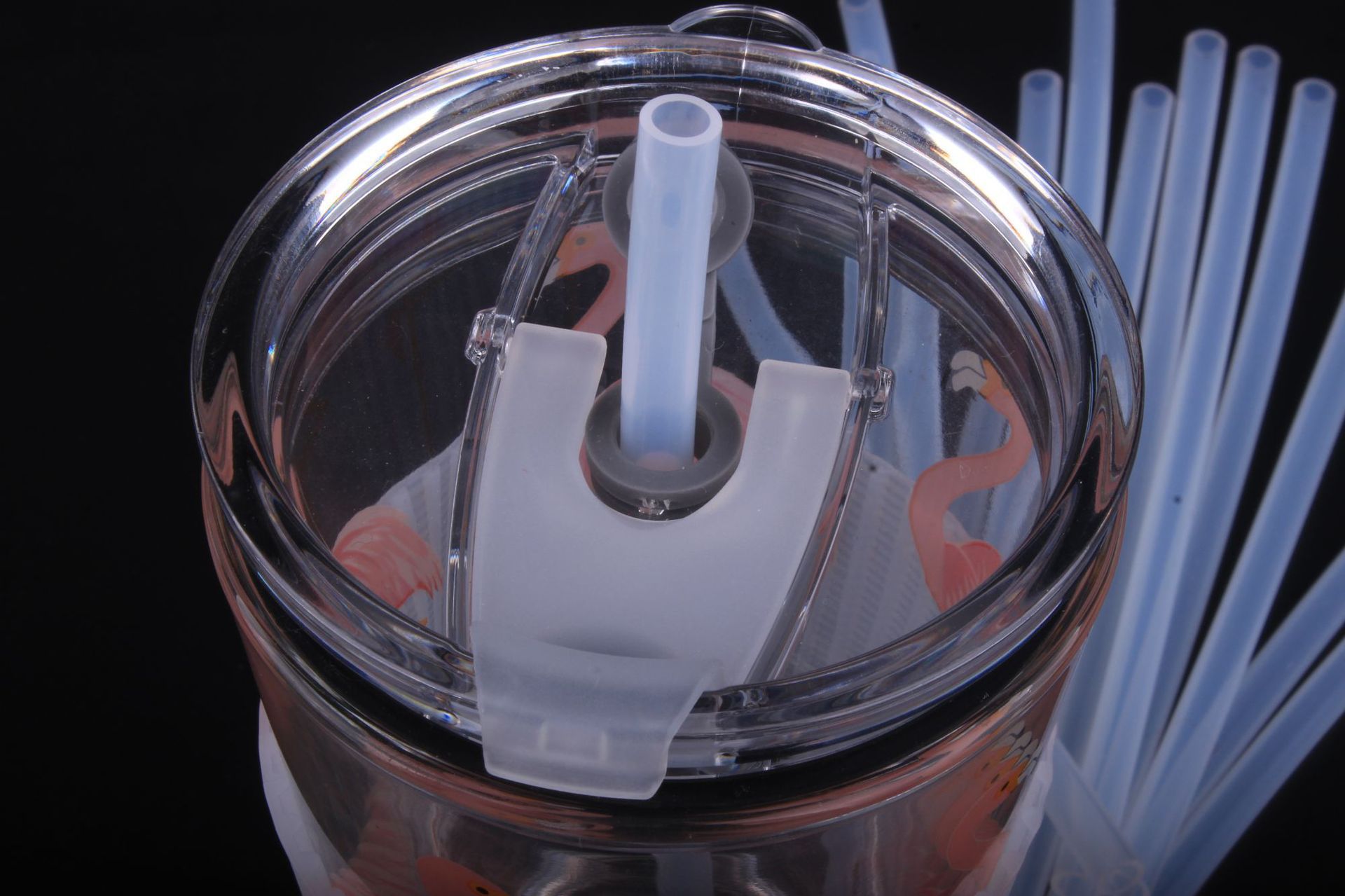 MUISUNGSHOP หลอดดูดน้ำซิลิโคน Silicone Straw