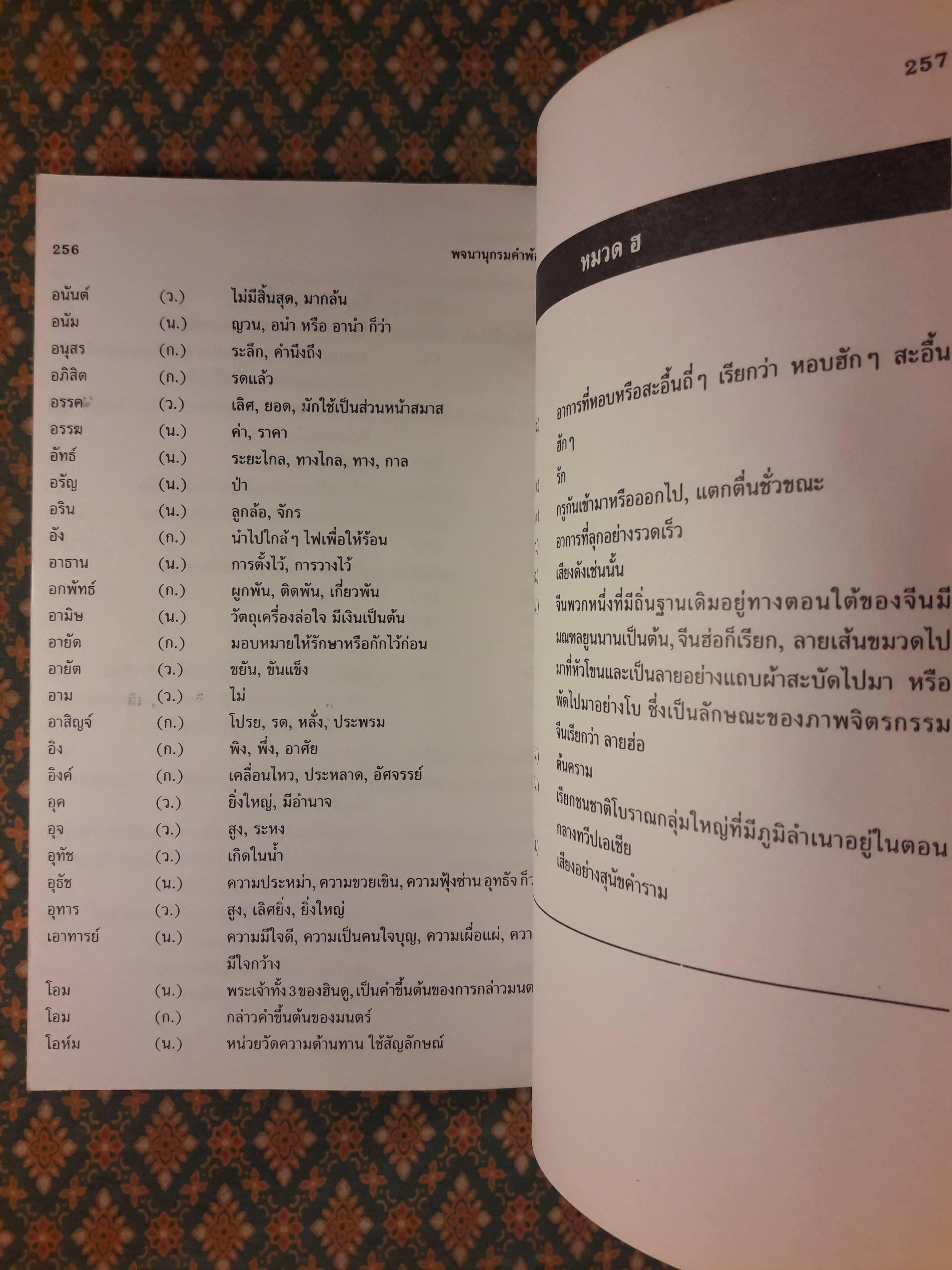 พจนานุกรมคำพ้อง