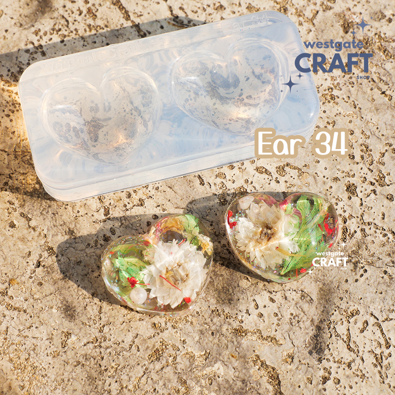 แม่พิมพ์Uv Resin Ear 34