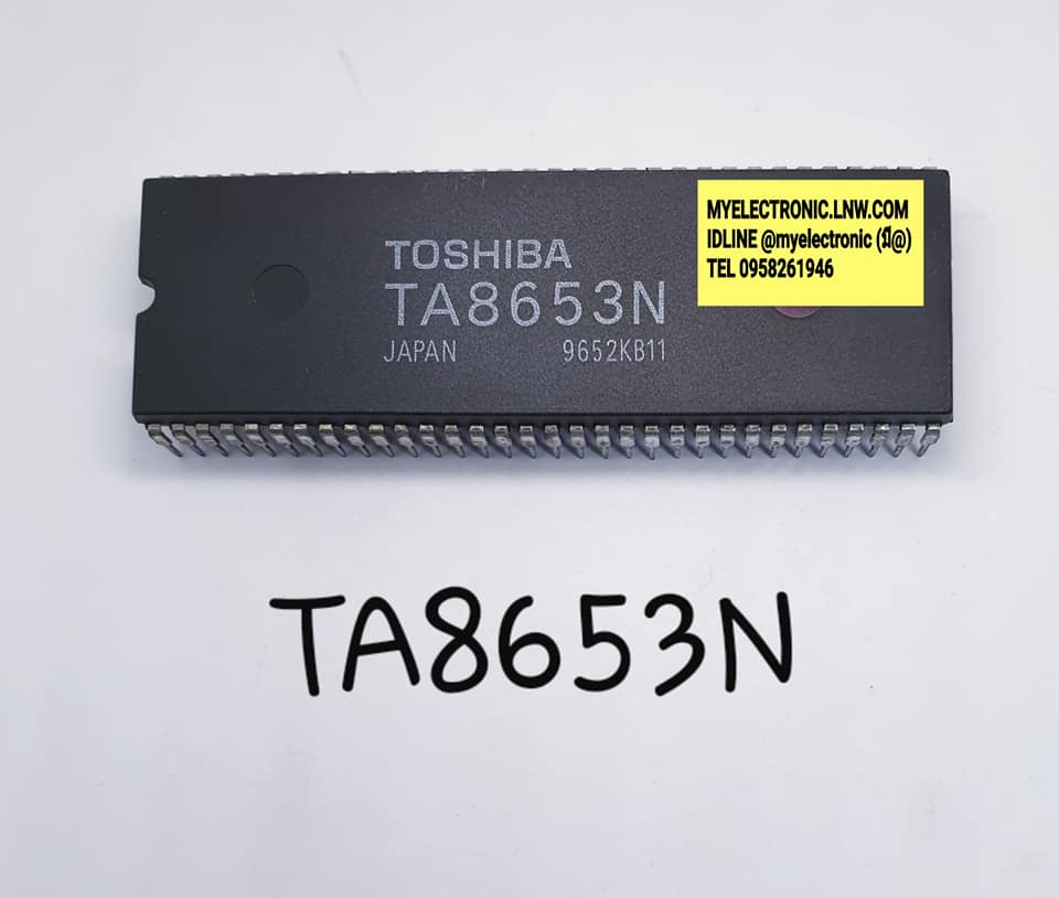 TA8653Nยี่ห้อTOSHIBAตัวถังDIP64ขาราคาตัวละบาท