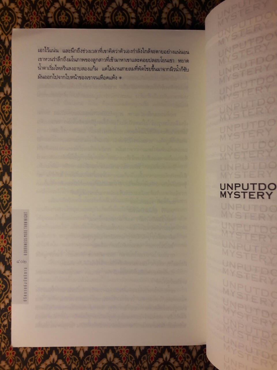 ปริศนาแห่งรัตติกาล A darkness more than night