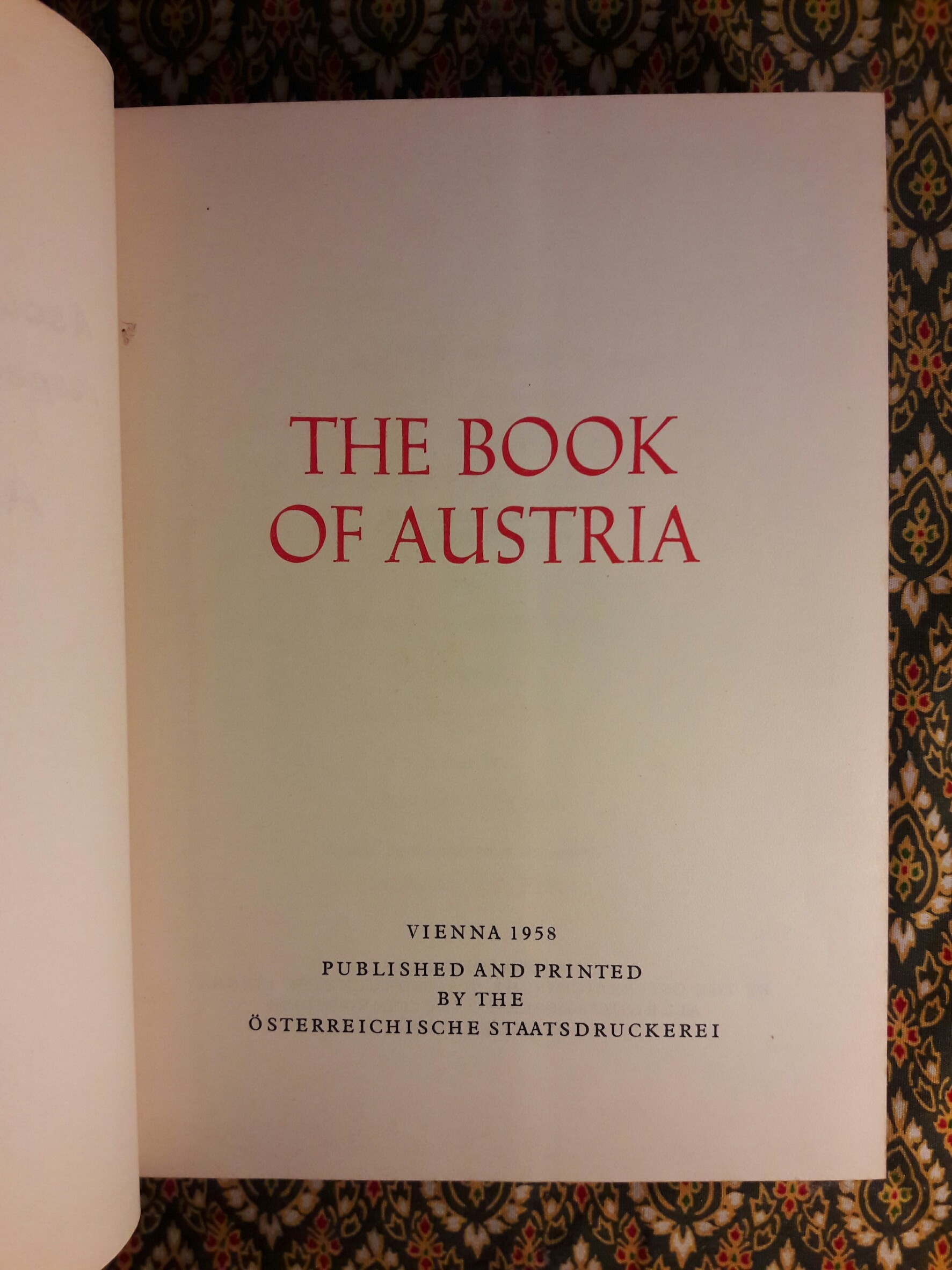 The Book of Austria