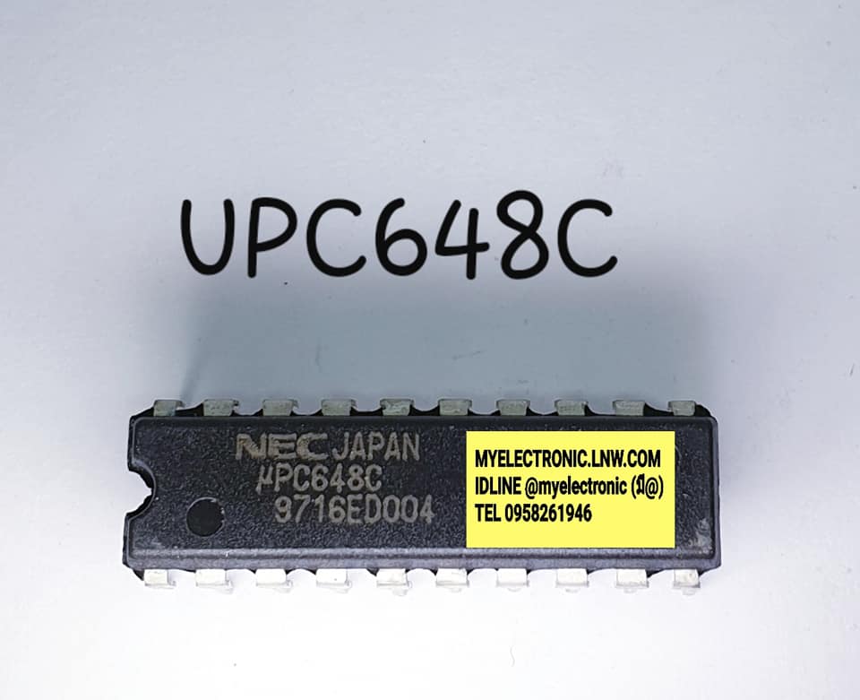 ICUPC648Cยี่ห้อNECตัวถังDIP20ราคาตัวละ