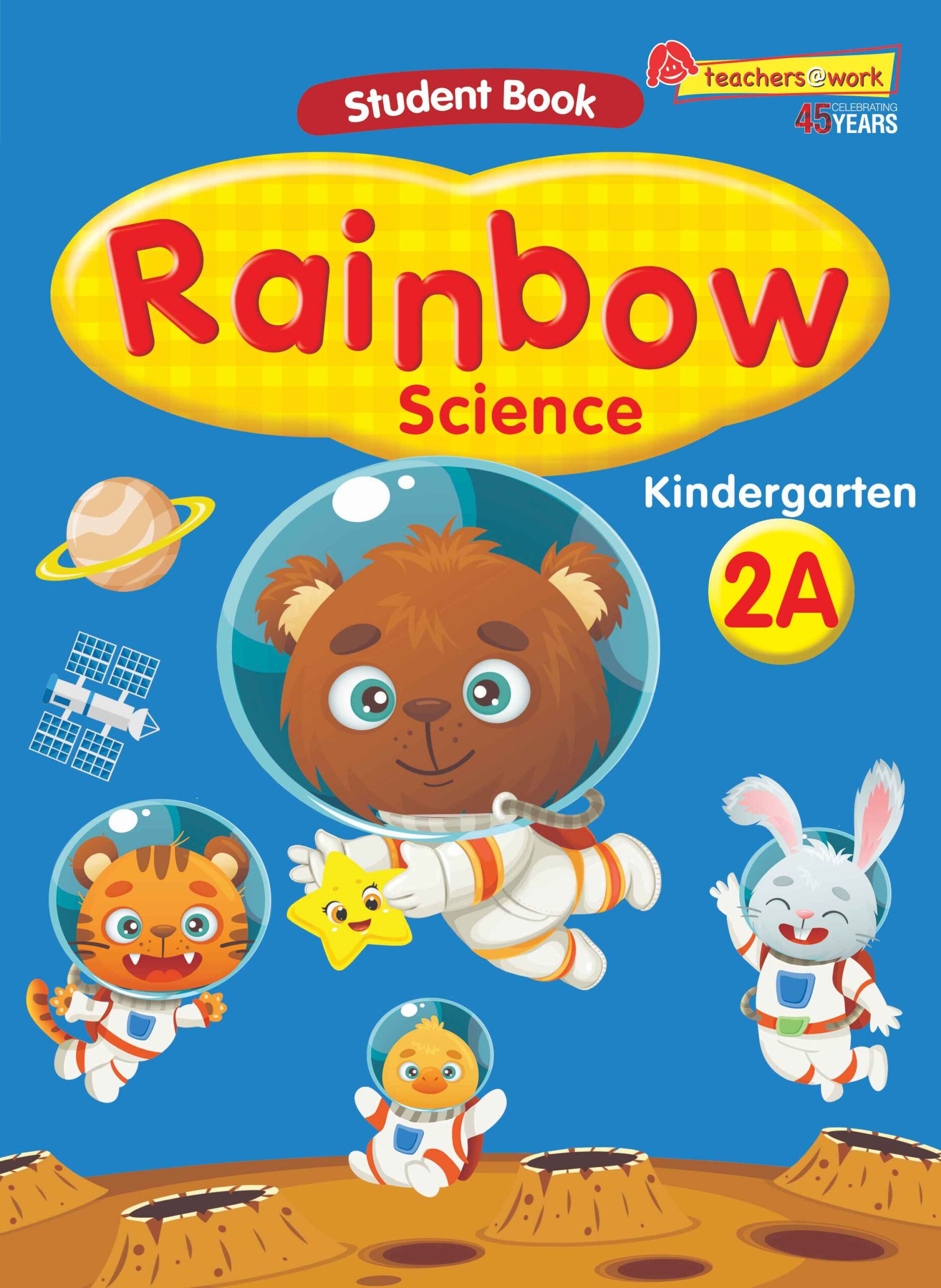 แบบเรียนวิทยาศาสตร์ภาษาอังกฤษระดับอนุบาล Rainbow Science Lesson Book K2A