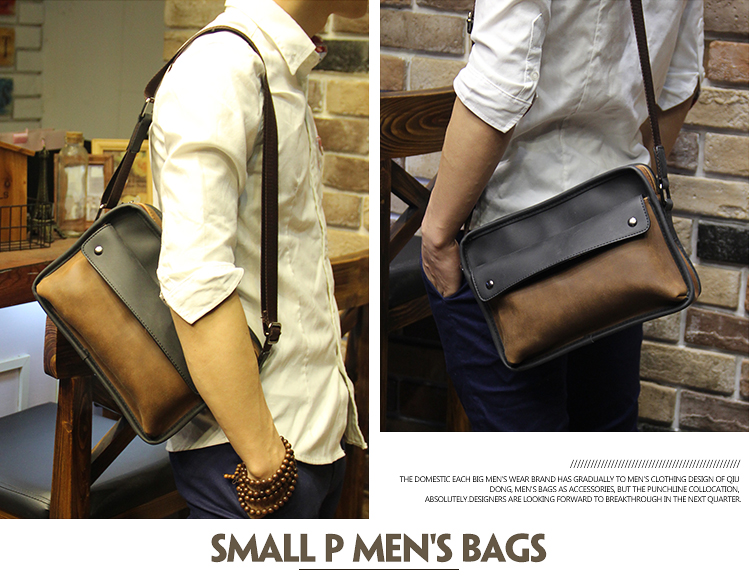 กระเป๋าสะพายข้างผู้ชาย รหัส A001