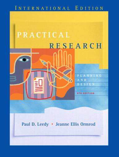 Practical Research: Planning and Design: International Edition, 8/E ISBN 9780131247208
