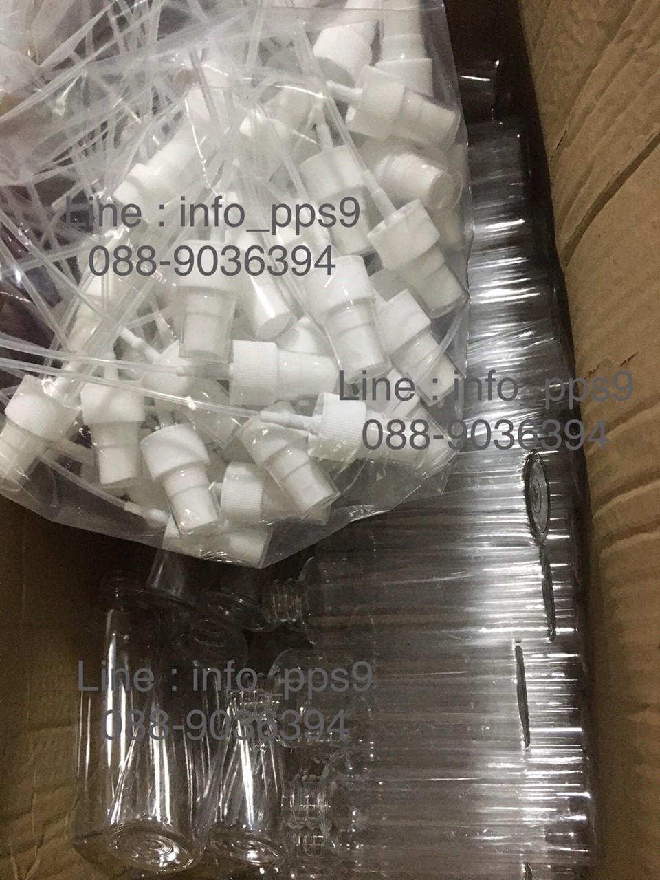 ขวดสเปรย์ พลาสติกใส (ขนาดบรรจุ 100ml.) / ขวดเปล่า